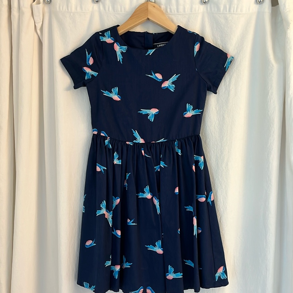 Size 7 Lands End girls dress